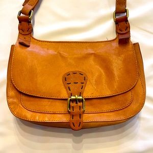 Noonday crossbody 100% leather purse